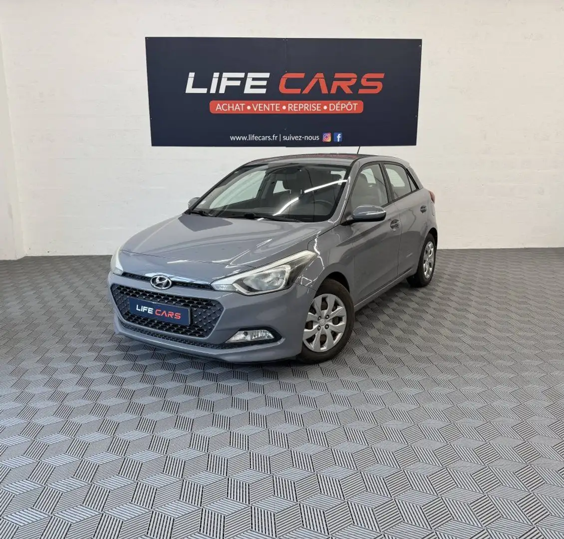 Hyundai i20 II 1.1 CRDi 75 Intuitive 2016 2ème main Grigio - 2
