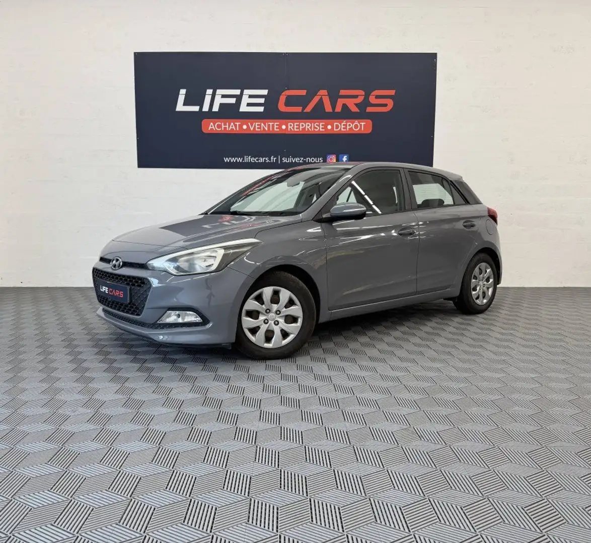 Hyundai i20 II 1.1 CRDi 75 Intuitive 2016 2ème main Grigio - 1