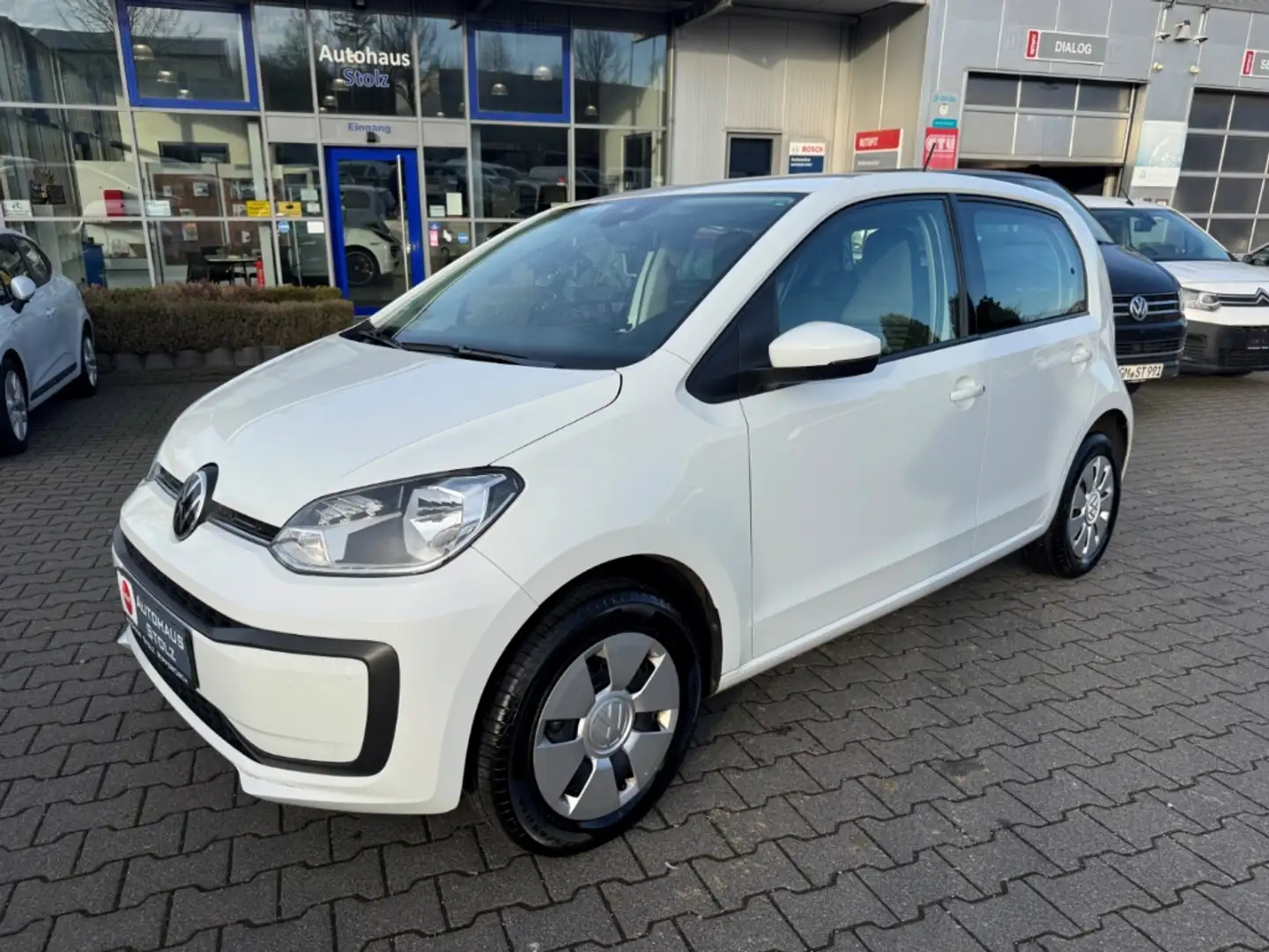 Volkswagen up! Basis DAB Rückfahrkam. Temp Tel.-Vorb. PDC GA Spee Blanc - 1