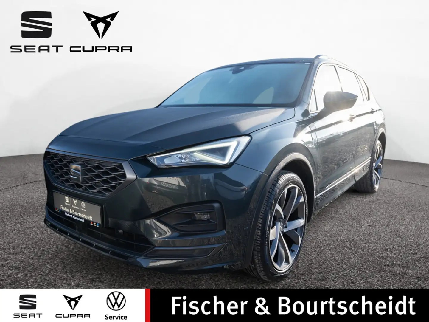 SEAT Tarraco 1.4 TSI FR e-Hybrid NAVI AHK 20" KAM Grün - 1