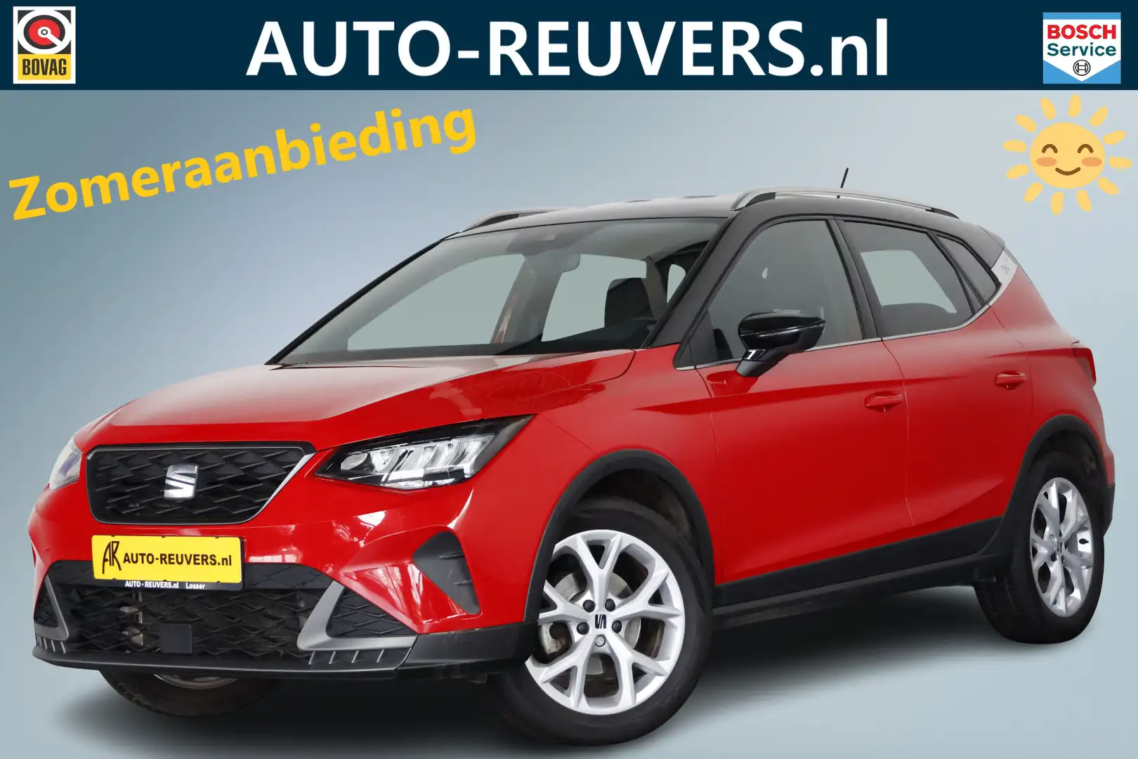 SEAT Arona 1.0 TSI FR / DSG / LED / Navi / CarPlay / ACC Rood - 1