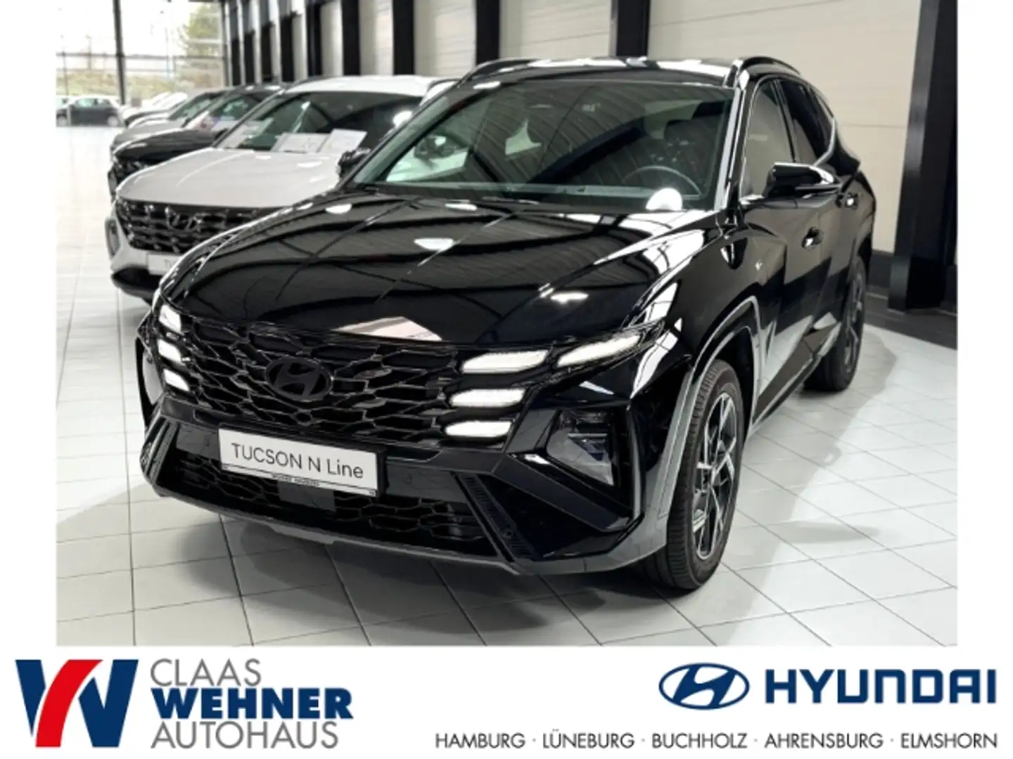 Hyundai TUCSON Hyundai FL HEV (MY25) 1.6 T-GDi (215 PS) 6-AT 4WD Schwarz - 1