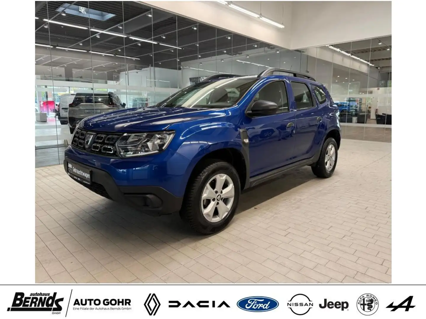Dacia Duster TCe 100 ECO-G 2WD Deal KLIMA PDC ISOFIX DAB+ GRA Blauw - 1
