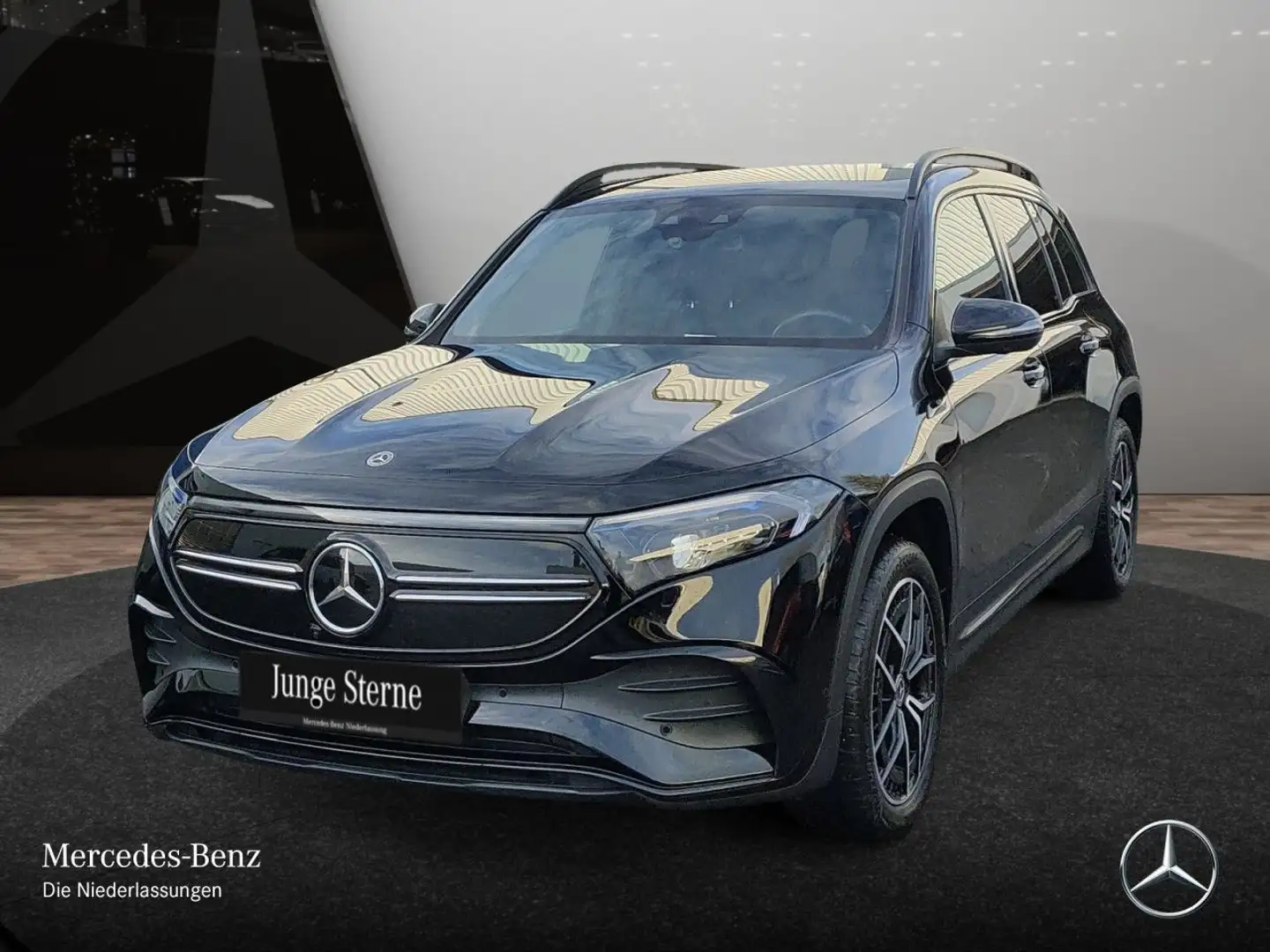 Mercedes-Benz EQB 350 4M AMG+NIGHT+19"+ADVANCED+360 Schwarz - 2