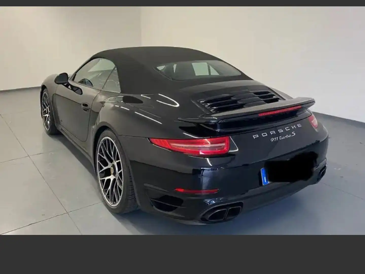 Porsche 991 Turbo S Cabrio FULL Optionals Nero - 1