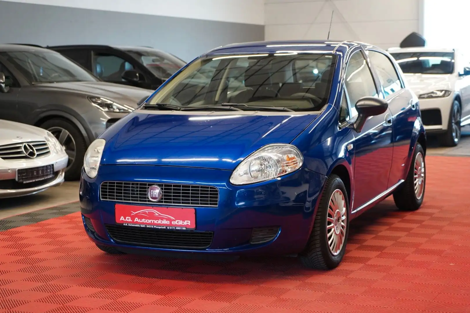 Fiat Grande Punto 1.4 8V Feel Klima Blau - 1