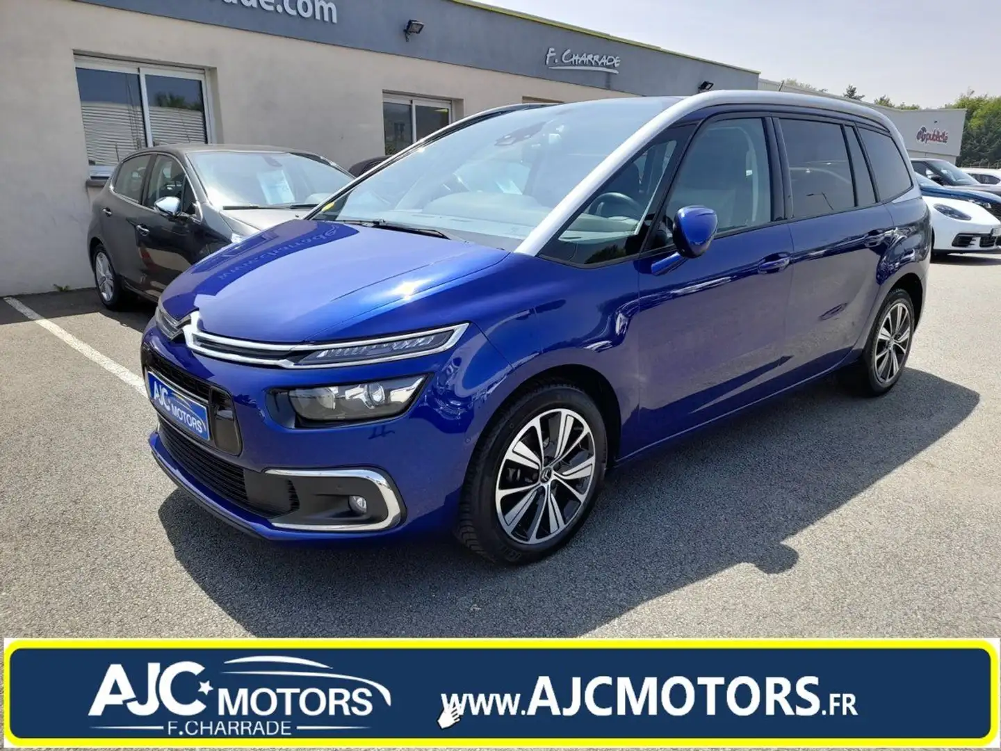 Citroen C4 GRAND SPACETOURER BLUEHDI 130CH S&S SHINE E6.D-TEM Bleu - 1