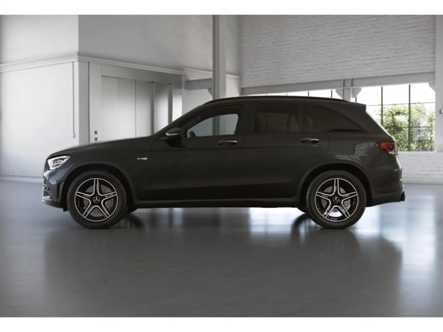 Mercedes-Benz GLC 43 AMG 4M Night+360°+Pano+AHK+Tempomat+19 Grau - 2