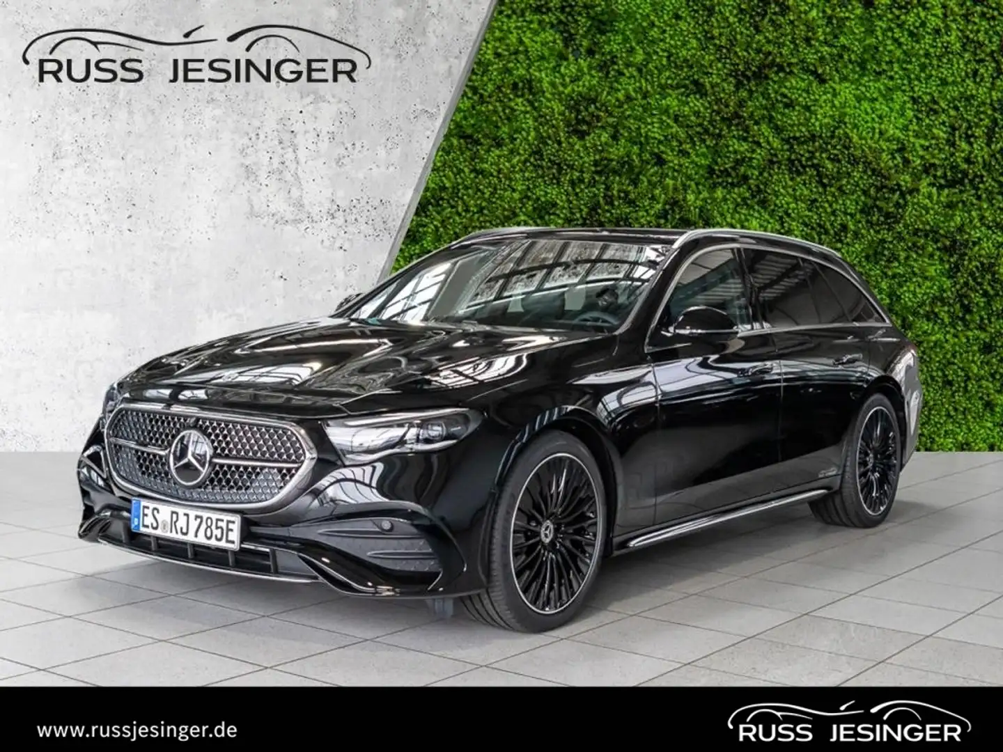 Mercedes-Benz E 300 de T 4M AMG Line *AHK*LED*Burm*HUD*Distr* Schwarz - 1