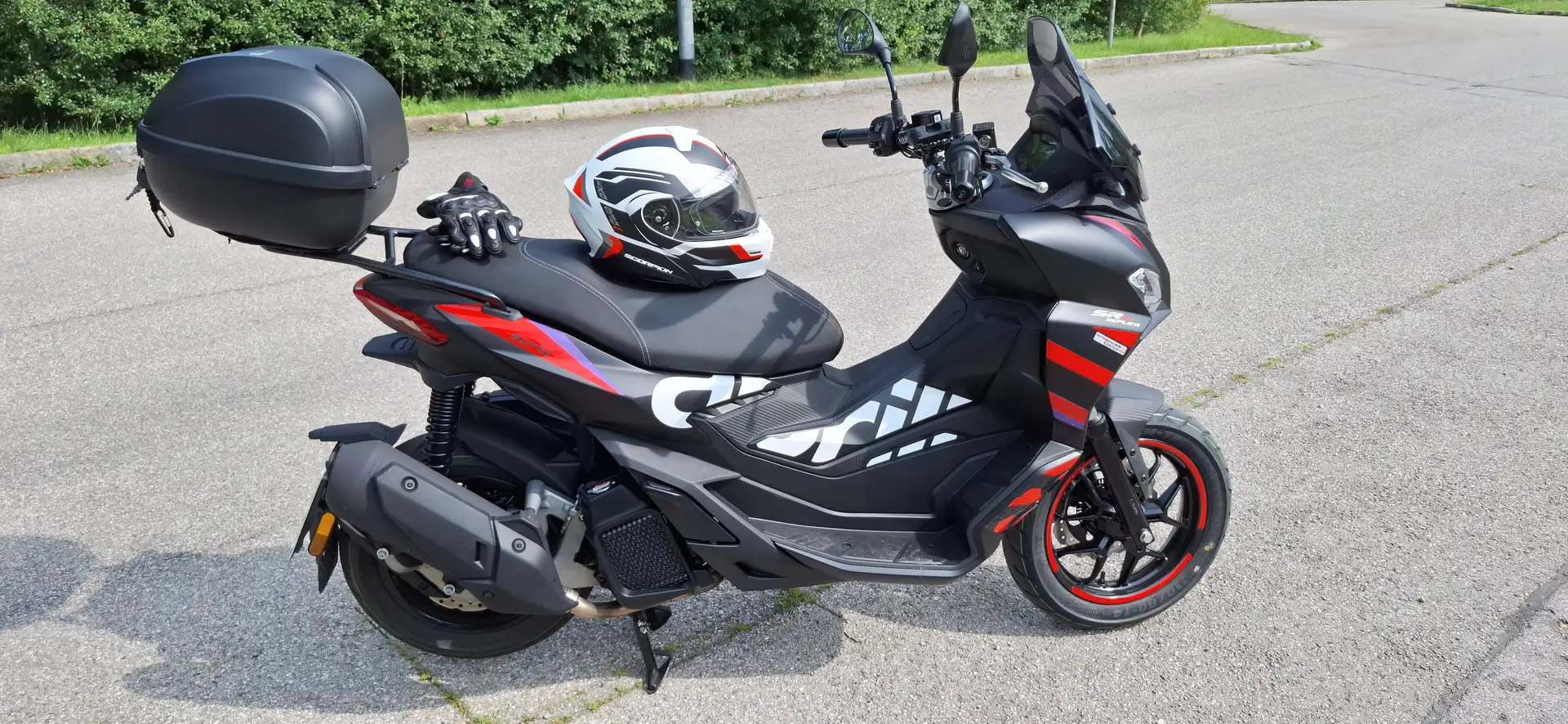 Aprilia SR GT 125 Replica Black - 1