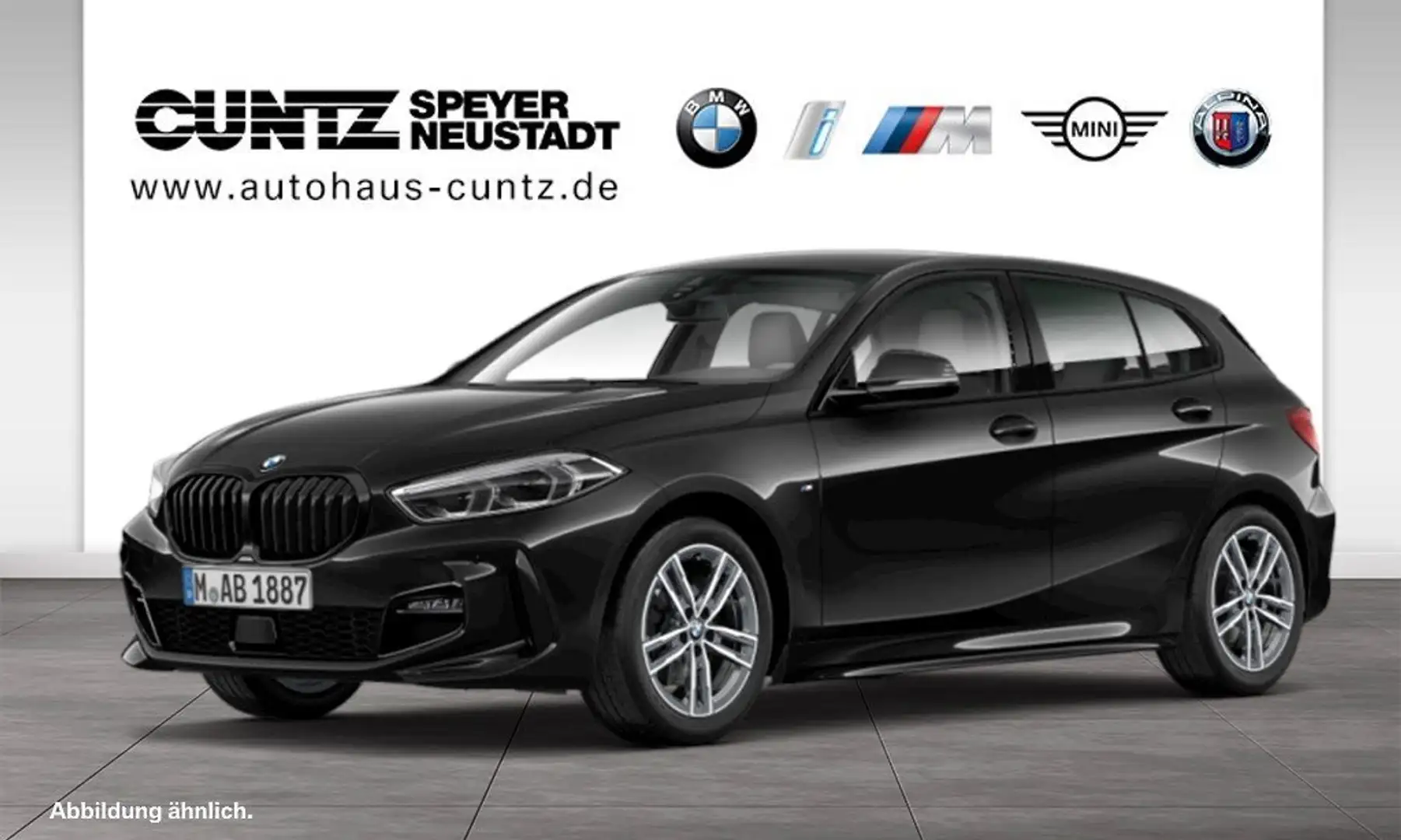 BMW 118 i M-Sport Driving Assist Komfortzug. Lenkradheiz. Schwarz - 2