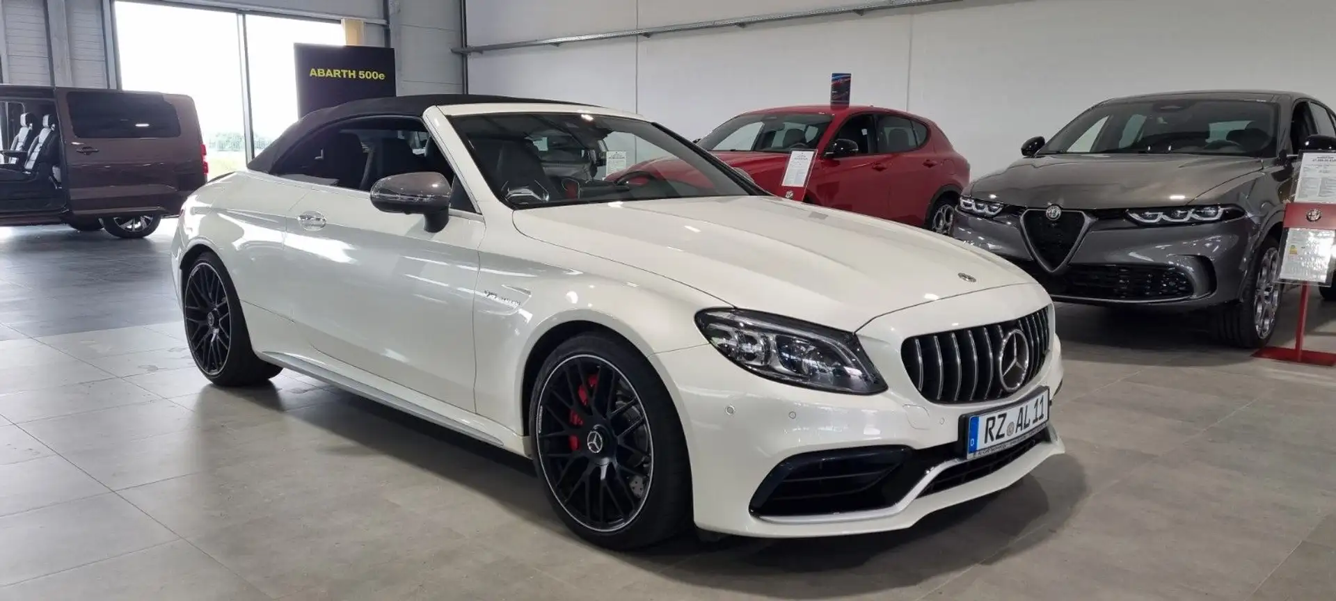 Mercedes-Benz C 63 AMG Weiß - 1