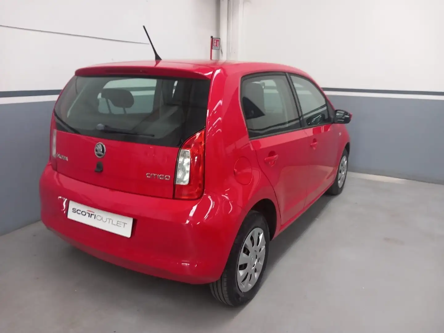 Skoda Citigo 5 Porte 1.0  Ambition Rosso - 2