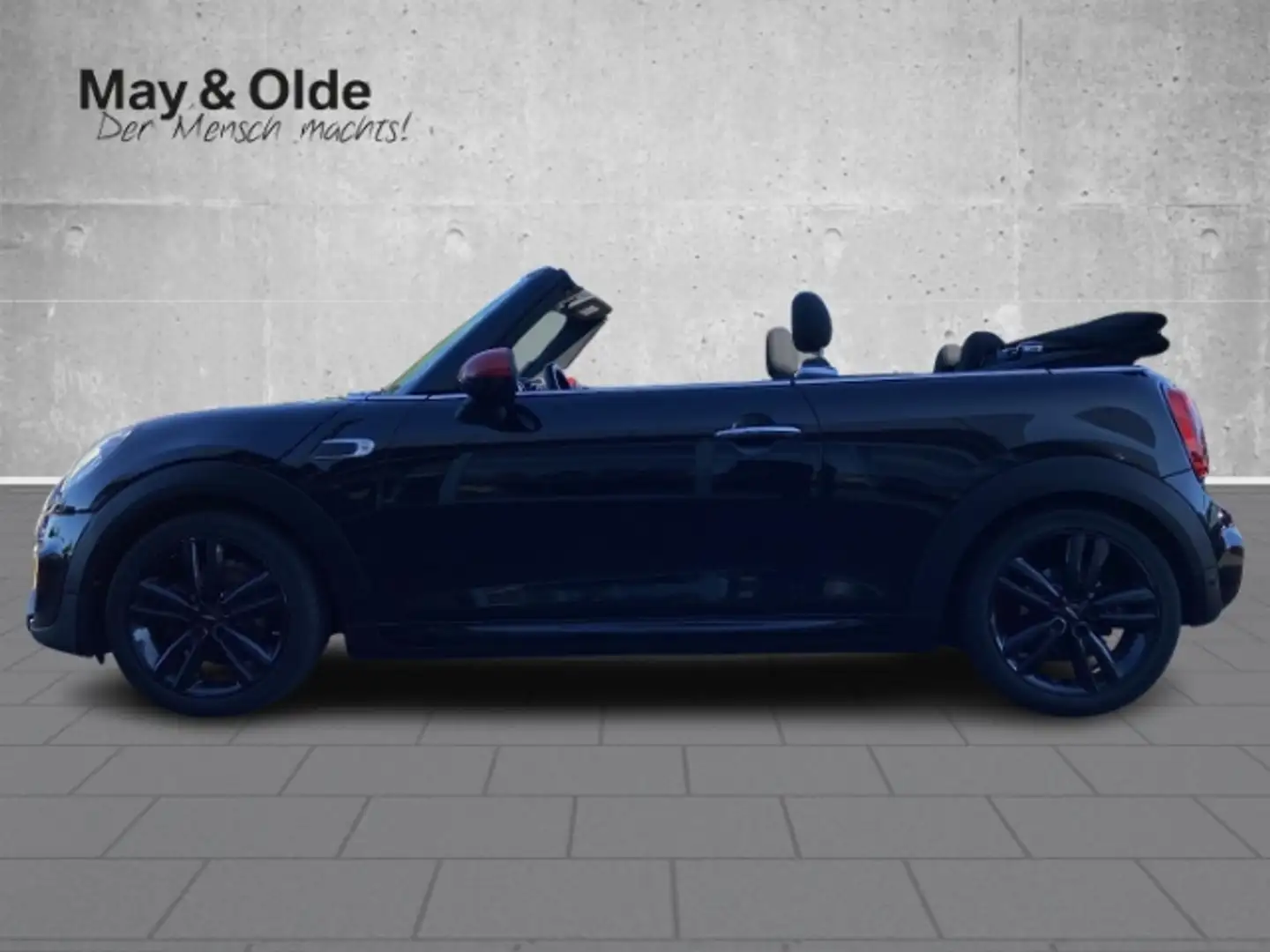 MINI Cooper Cabrio JCW Navi LED har/kar T-Leder SHZ Schwarz - 2