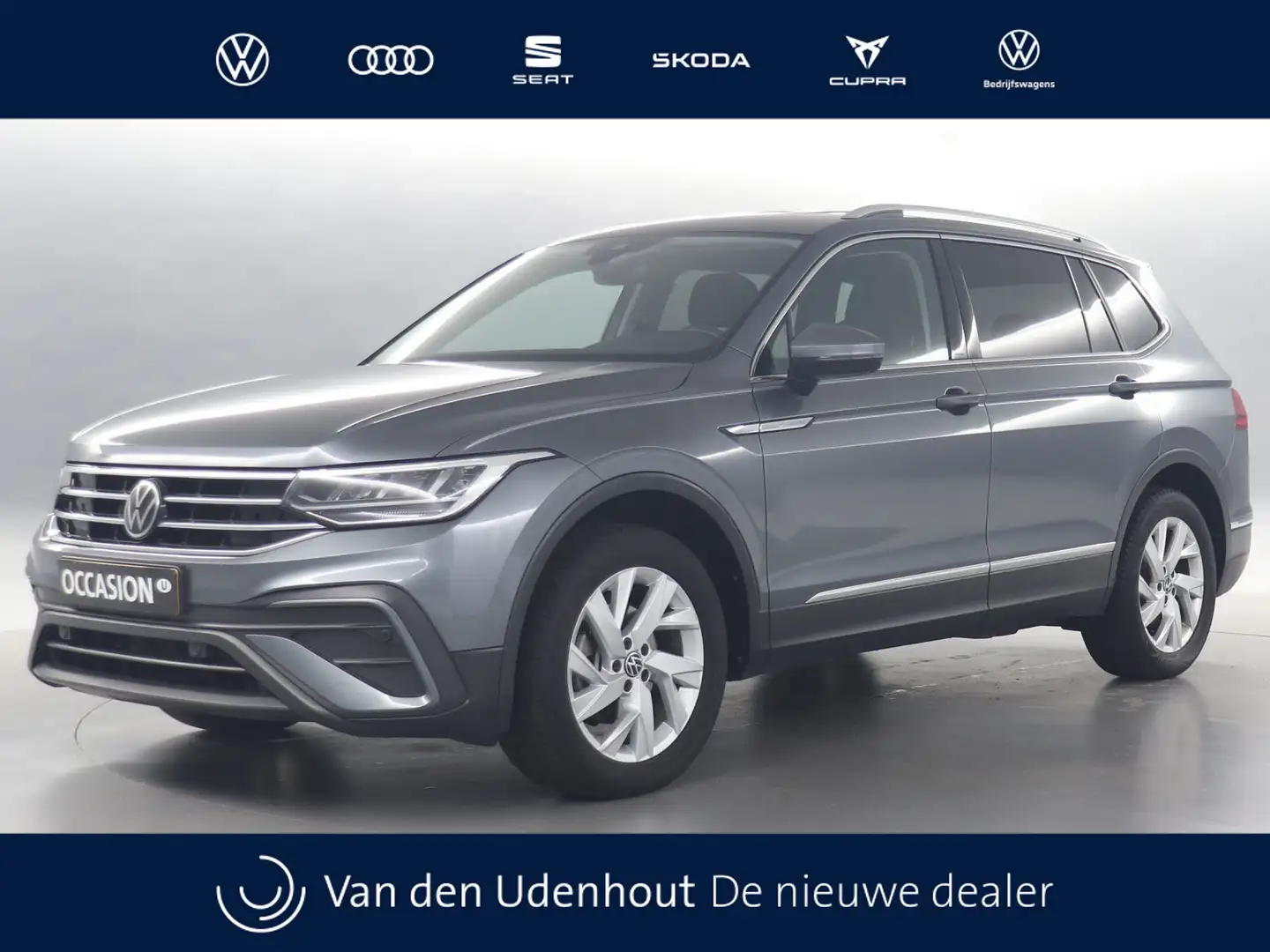 Volkswagen Tiguan Allspace 1.5 TSI 150pk Life Business 7p. DSG / Navigatie / Grijs - 1
