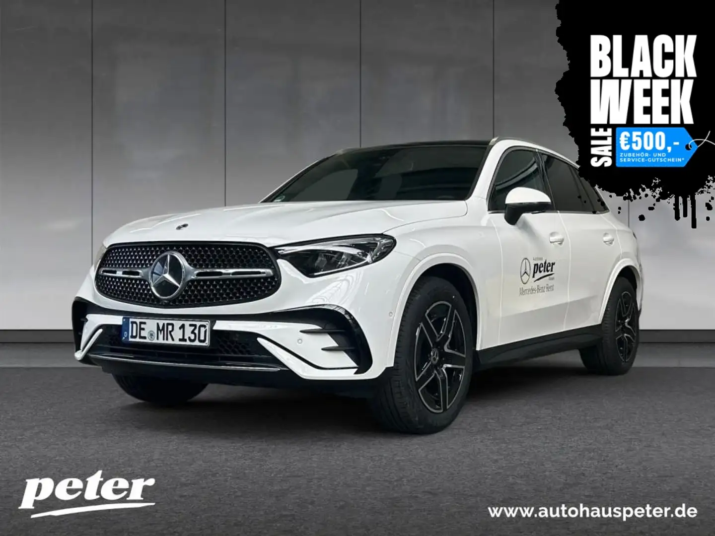 Mercedes-Benz GLC 220 d 4MATIC AMG, Panoramadach, AHV Wit - 1