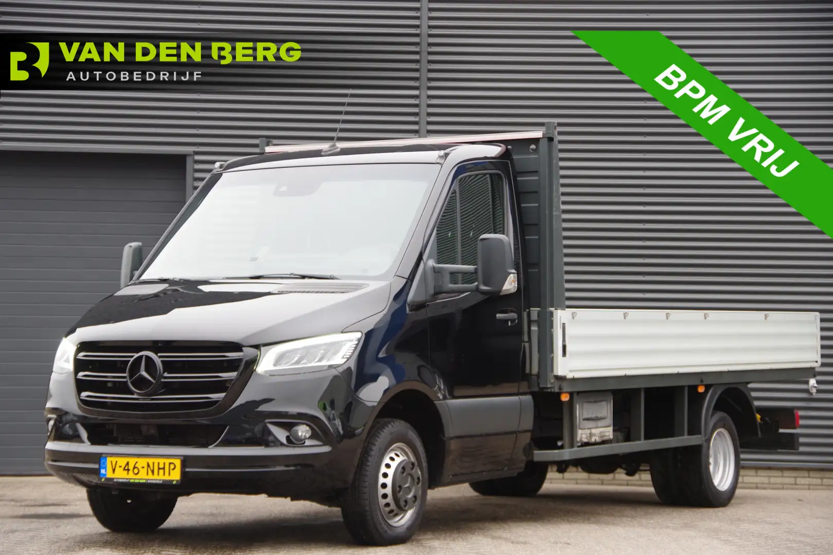 Mercedes-Benz Sprinter 519 3.0 CDI V6 L3 AUT. OPEN LAADBAK, LED, 3.5T TRE Noir - 1