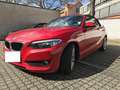 BMW 220 2er 220d Cabrio Sport-Aut. Advantage Piros - thumbnail 6