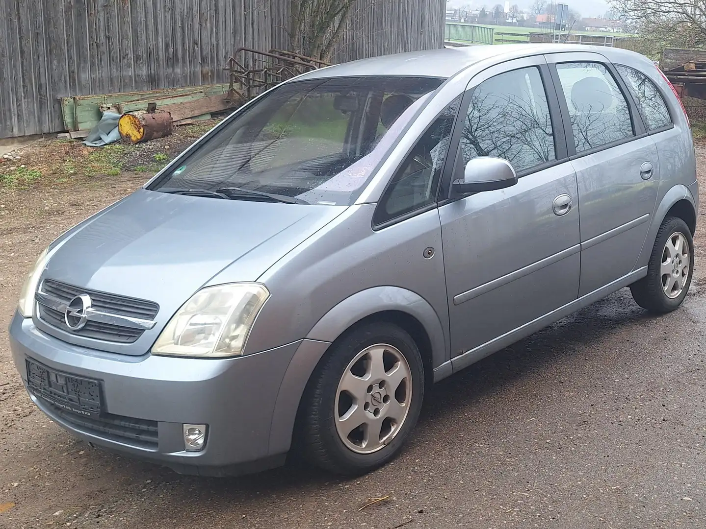 Opel Meriva 1.7 CDTI Kupplung defekt 1.Hand Alu Klima Euro 4 Silber - 1