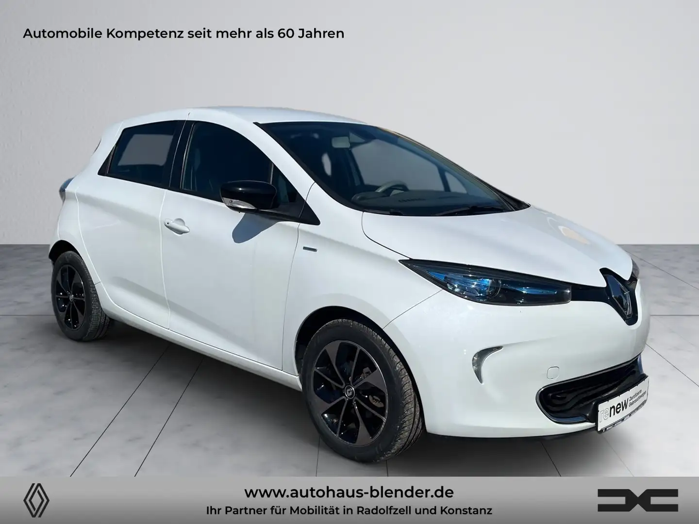 Renault ZOE INTENS BOSE Z.E 40 (Batteriemiete) Weiß - 2