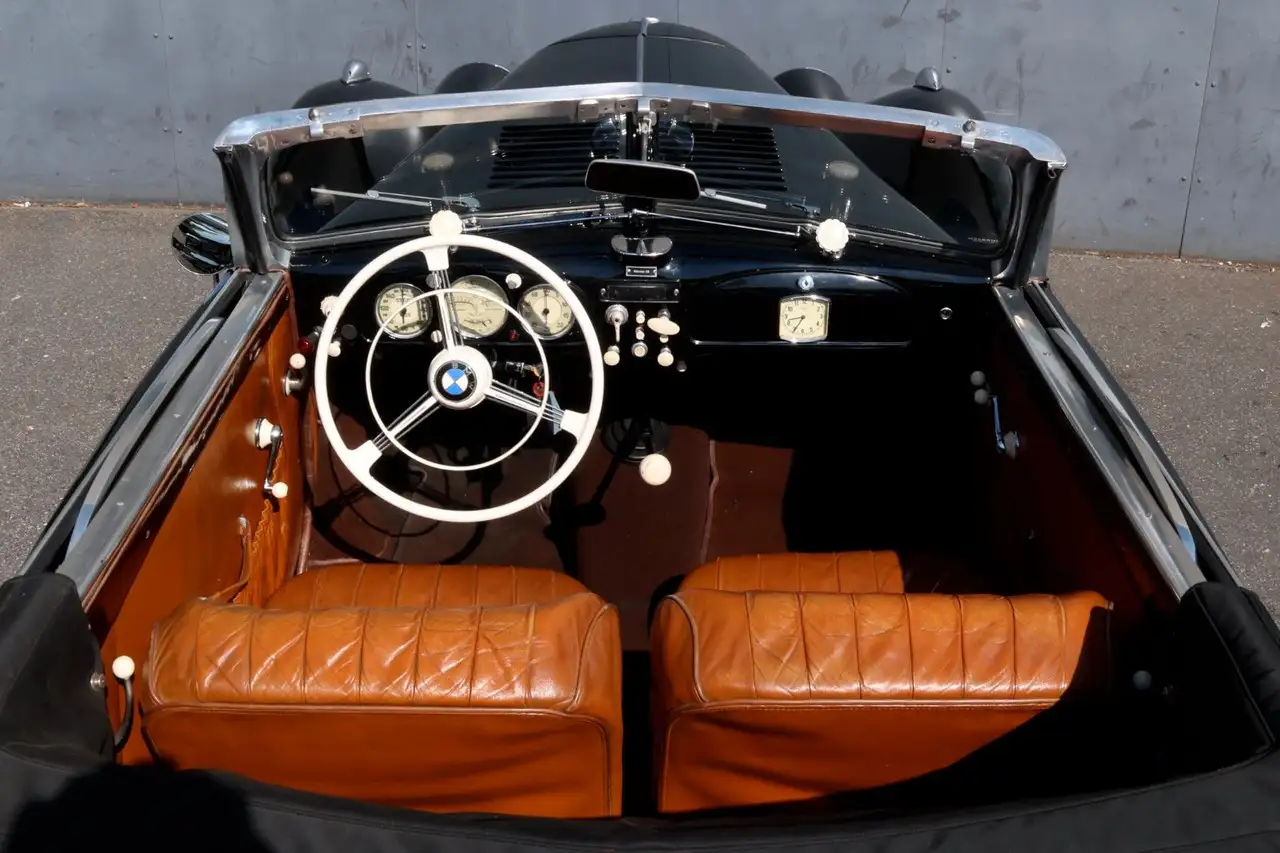 BMW 327 Cabriolet, restauriert, lückenlose Historie, foto 3