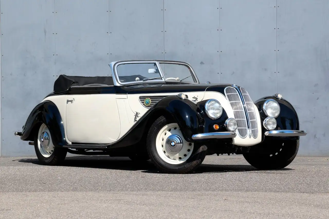 BMW 327 Cabriolet, restauriert, lückenlose Historie, foto 6