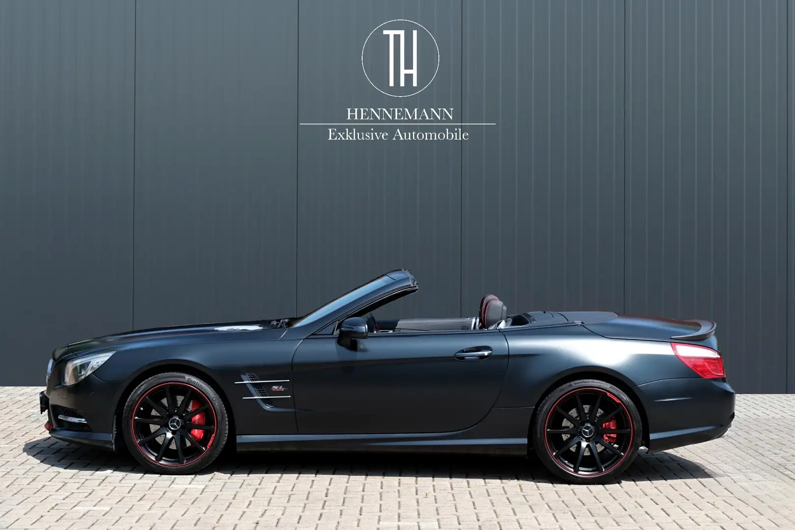 Mercedes-Benz SL 500 AMG Mille Miglia 417 Edition*Matt*deutsch*voll*TOP Noir - 2