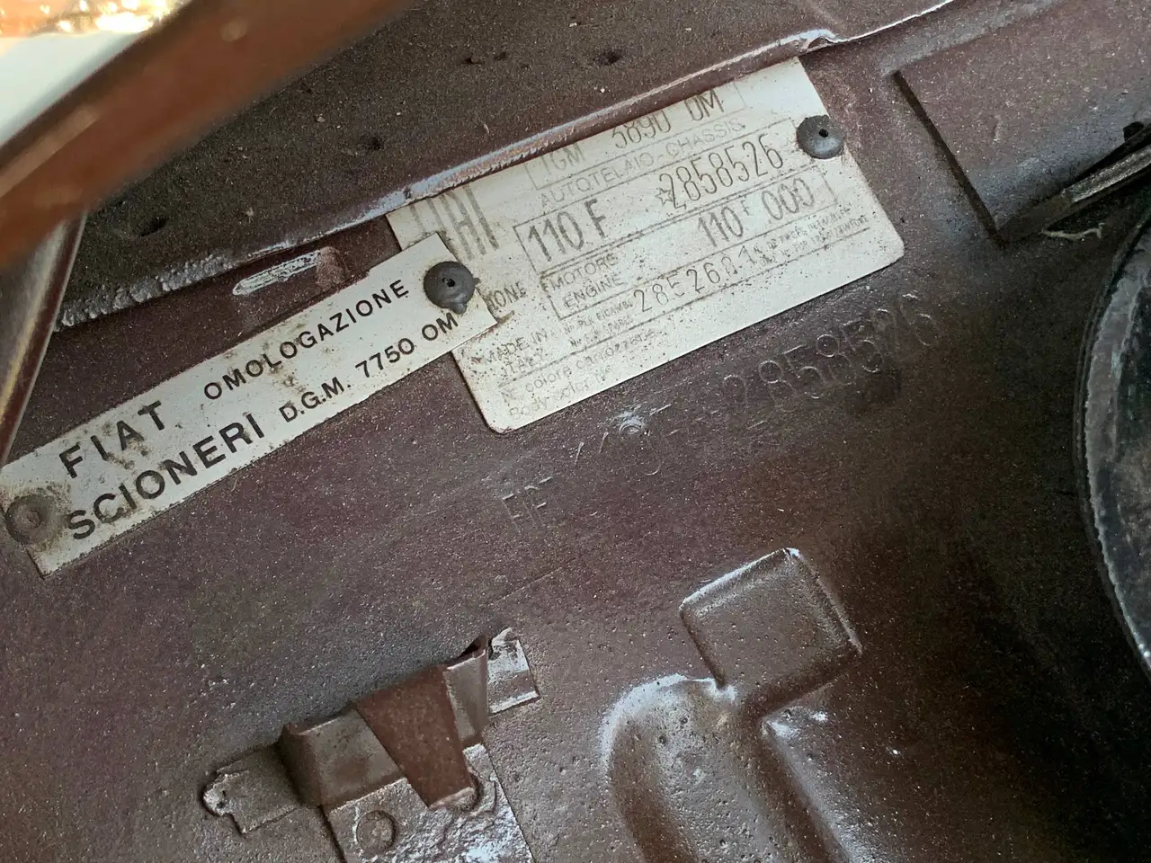 Fiat 500 F 18 CV Special Scioneri, foto 11