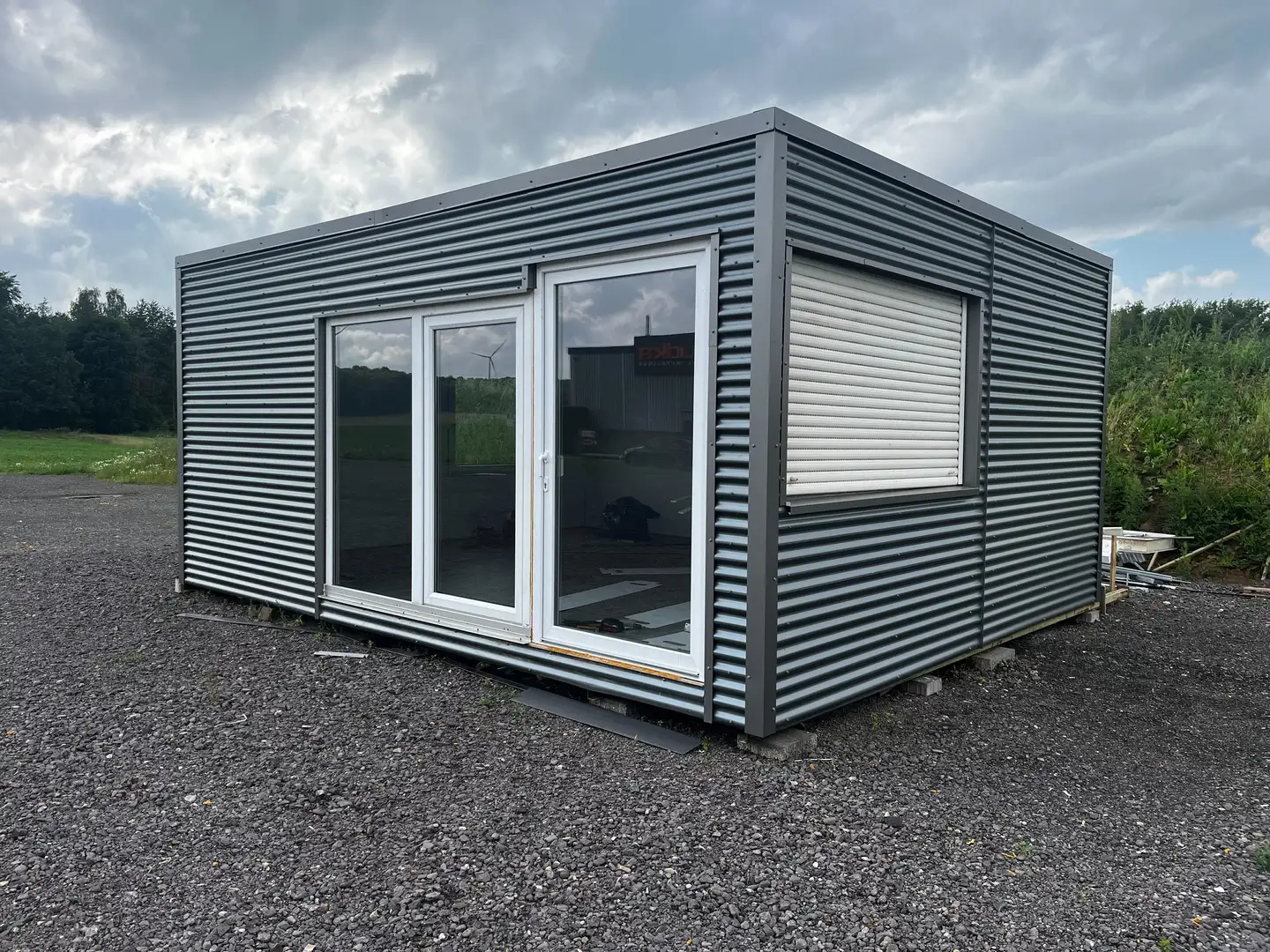 Sonstige Marken Bürocontainer Baucontainer Wohncontainer Grau - 2