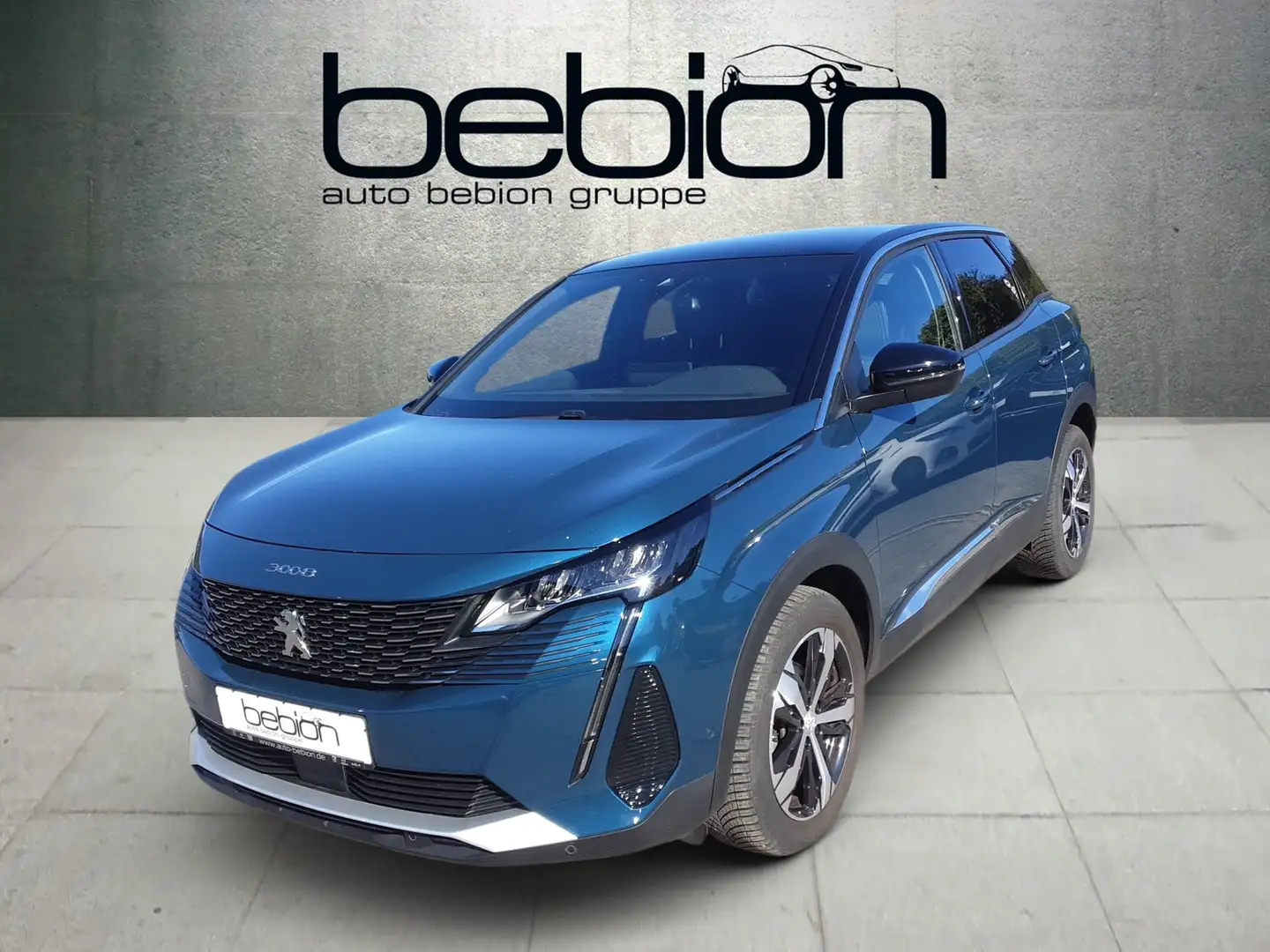 Peugeot 3008 1.2 PureTech 130 Allure Pack KeyLess LED LM Blau - 1