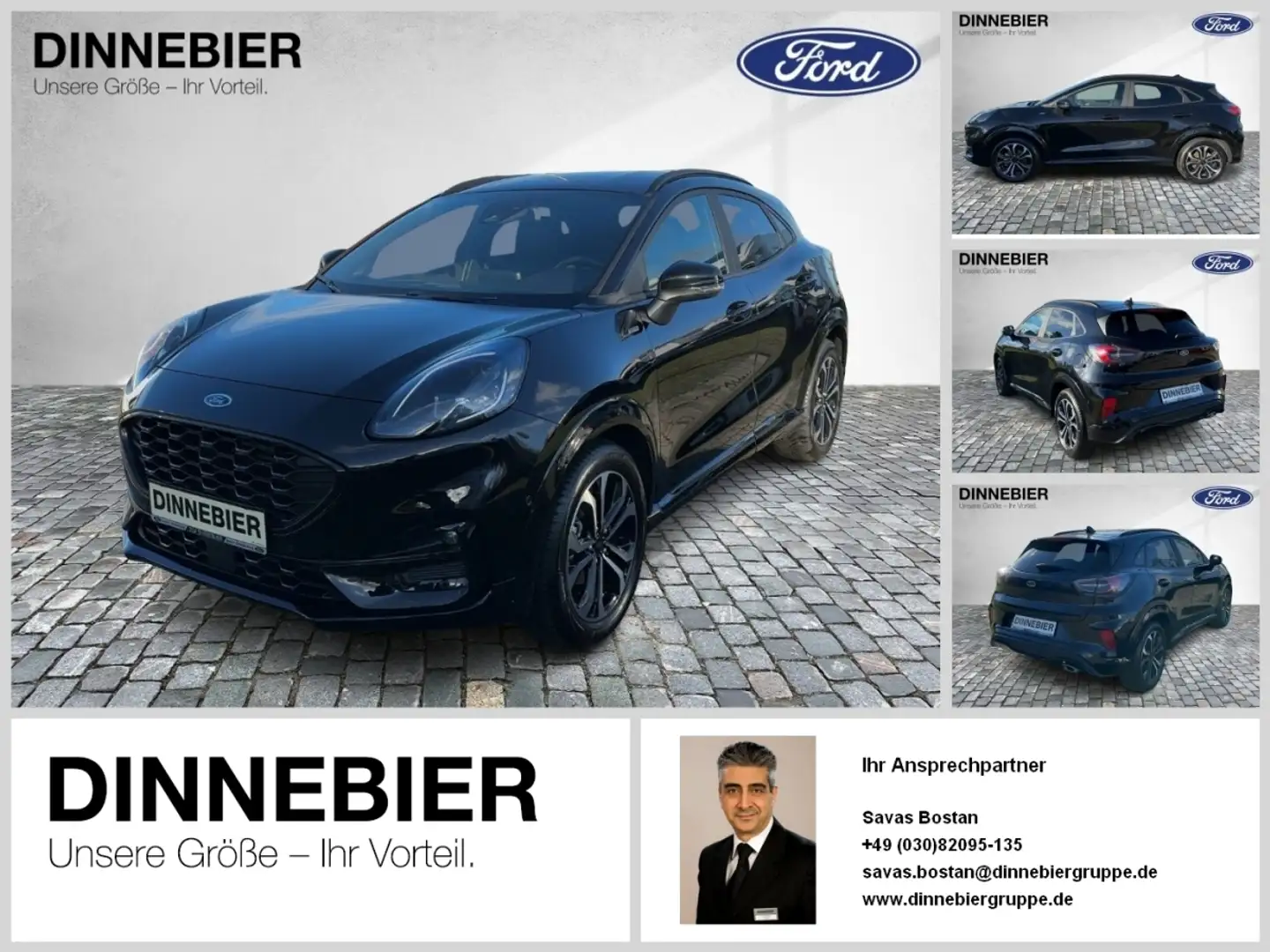 Ford Puma ST-Line X LED+Navi+Kamera+Winterpaket Nero - 1