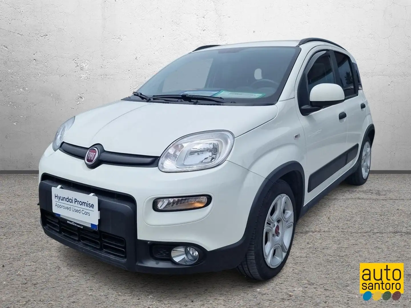 Fiat Panda 1.0 firefly hybrid City Cross s Blanc - 1
