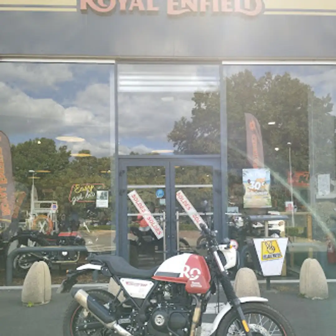 Royal Enfield Scram 411 Biały - 1