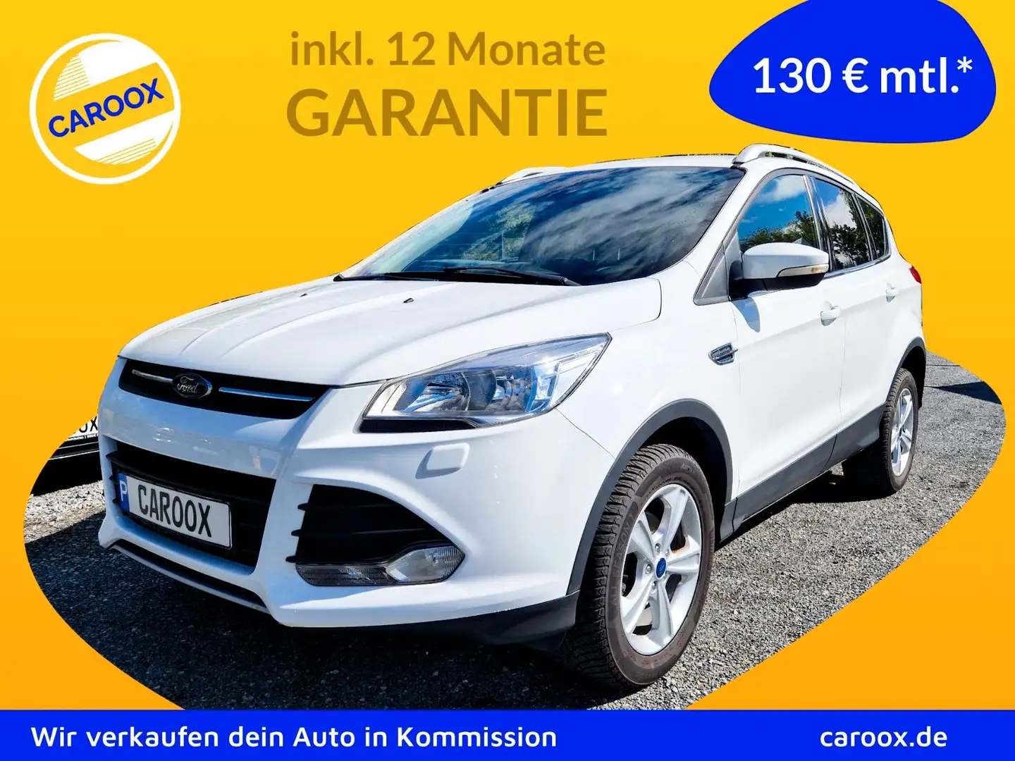 Ford Kuga Sync Edition 1.5 EcoBoost 1.HAND Weiß - 1