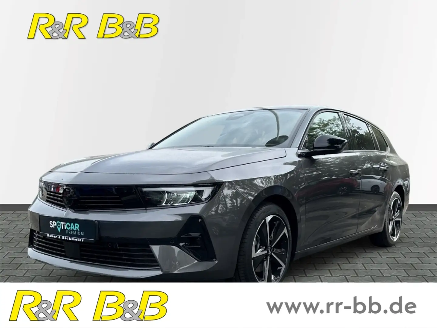 Opel Astra L Sports Tourer GS Line 1.2 Turbo AT KLIMA+SHZ+DAB Grijs - 1