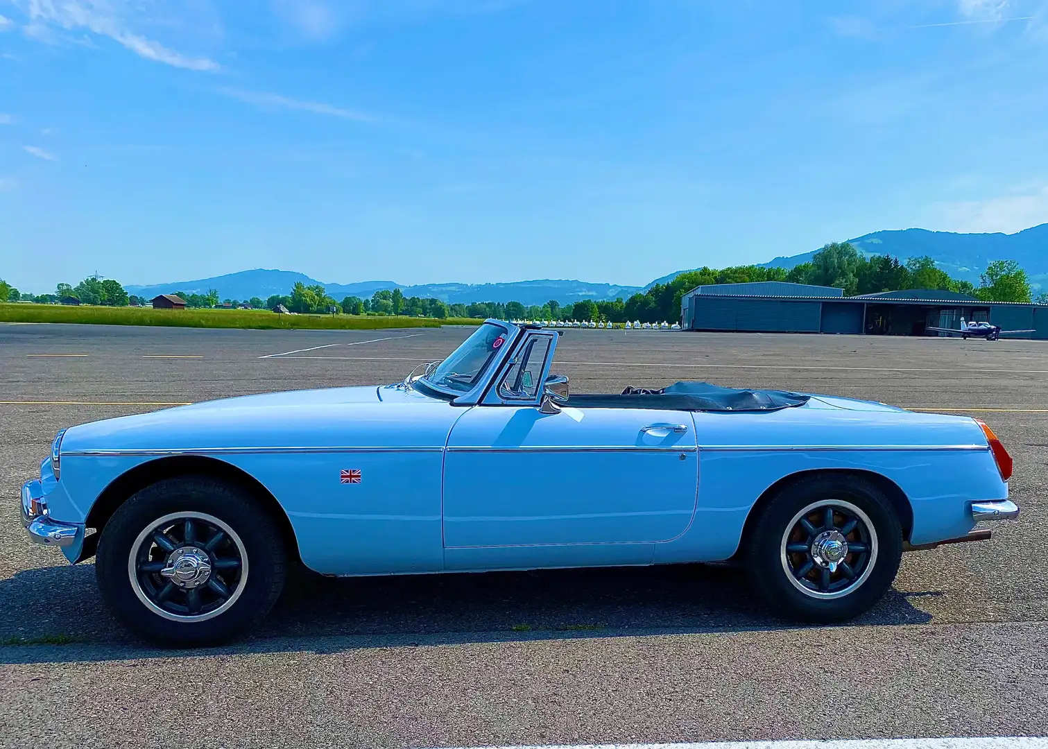 MG MGB Cabrio Blau - 1