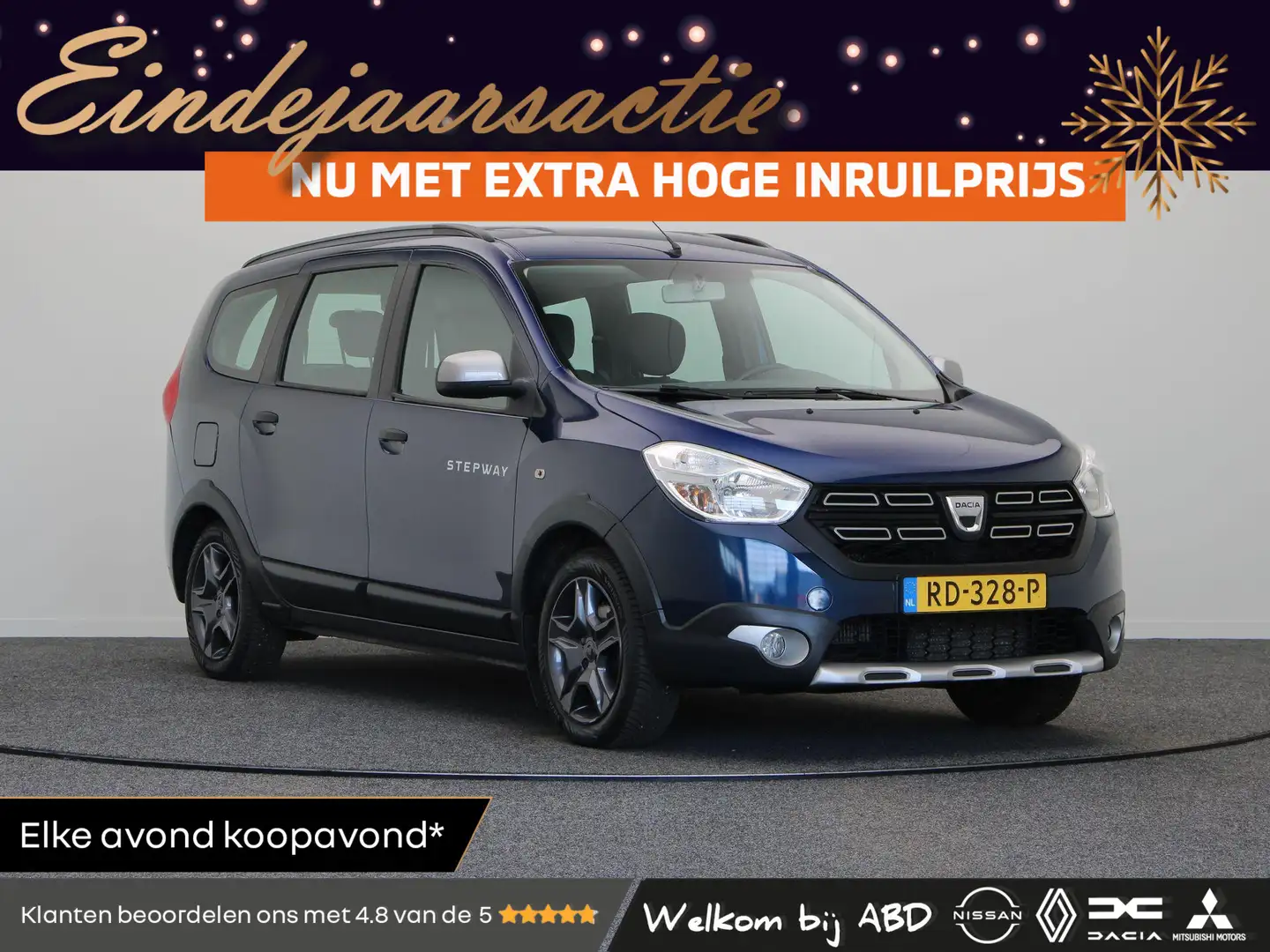 Dacia Lodgy 1.2 TCe Série Limitée Stepway 5p. | Trekhaak | Lic Blauw - 1