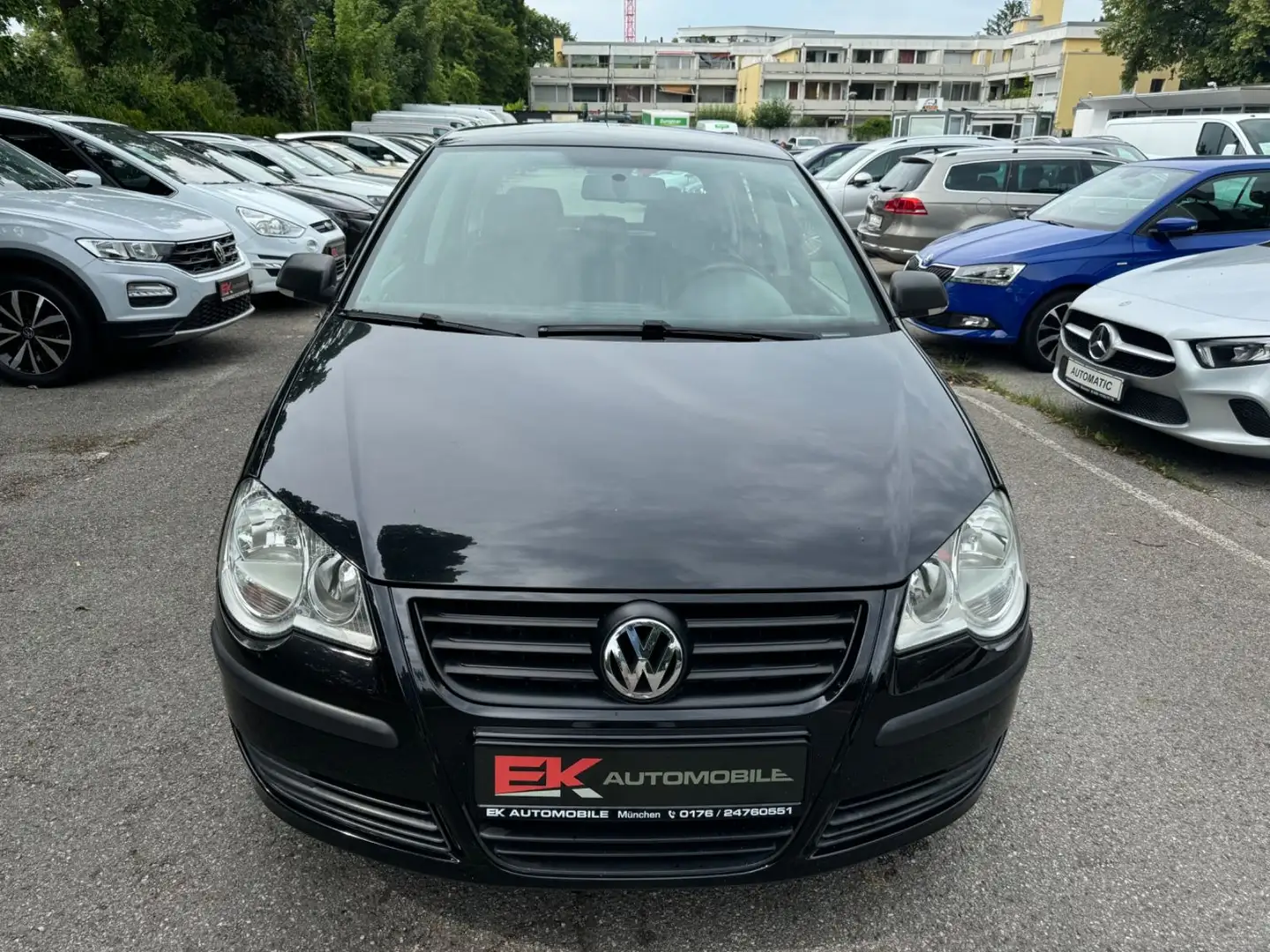 Volkswagen Polo IV Trendline Motor 1,4 Ltr. Klimaautomatik Nero - 2