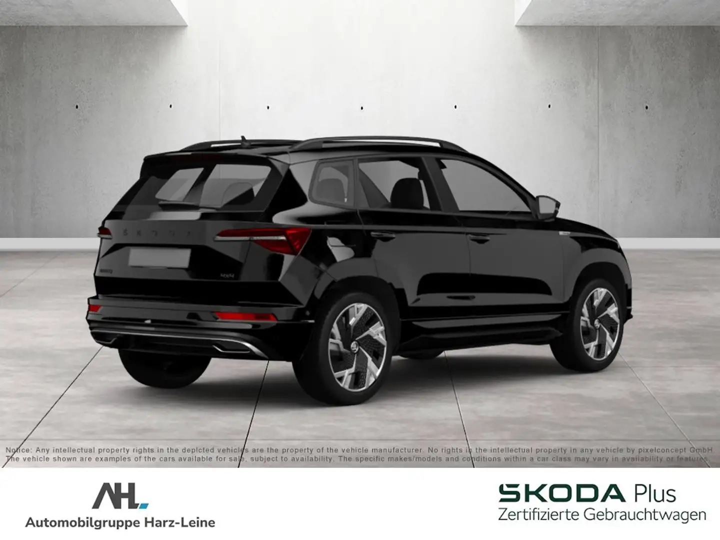 Skoda Karoq 1.5 TSI Ambition DSG LED Navi RFK PDC SHZ Nero - 2