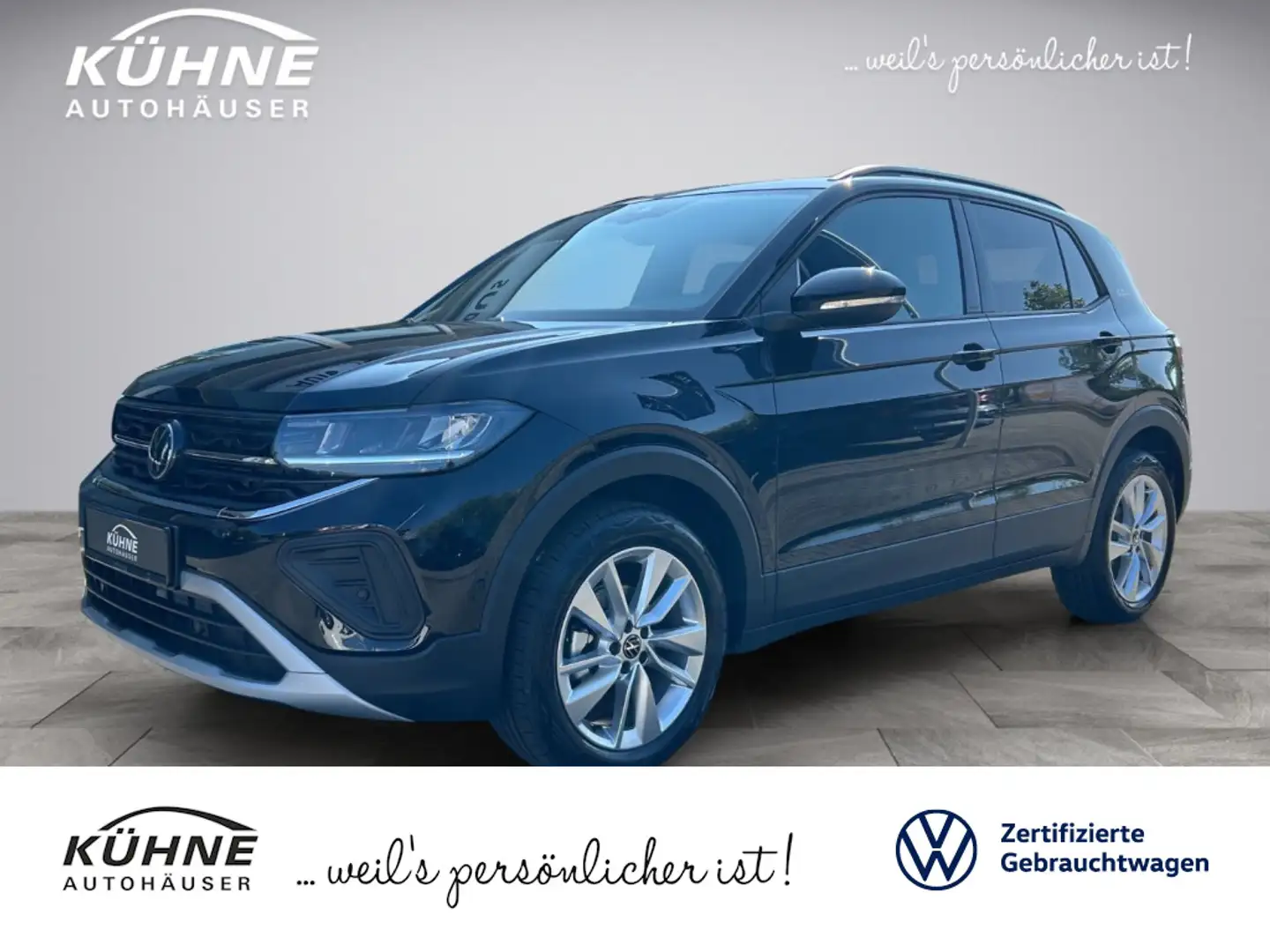 Volkswagen T-Cross Goal 1.0 TSI DSG | LED NAVI ACC KAMERA Schwarz - 1