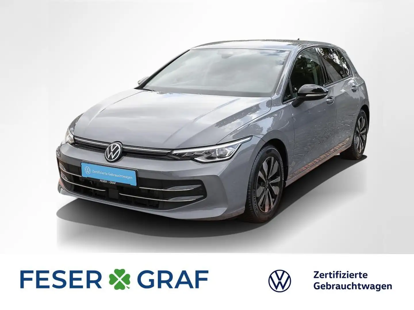 Volkswagen Golf 8 1.5 TSI Goal ACC AHK Matrix Navi RüKa Grau - 1