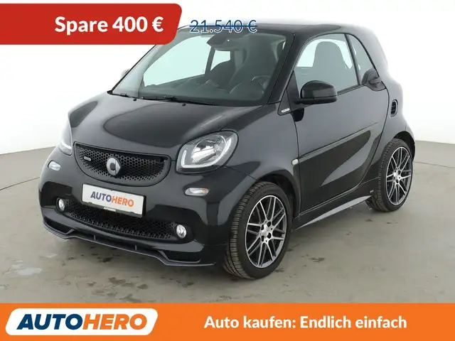 smart forTwo 0.9 Turbo Brabus Aut.*NAV*TEMP*CAM*PDC*SHZ*ALU*