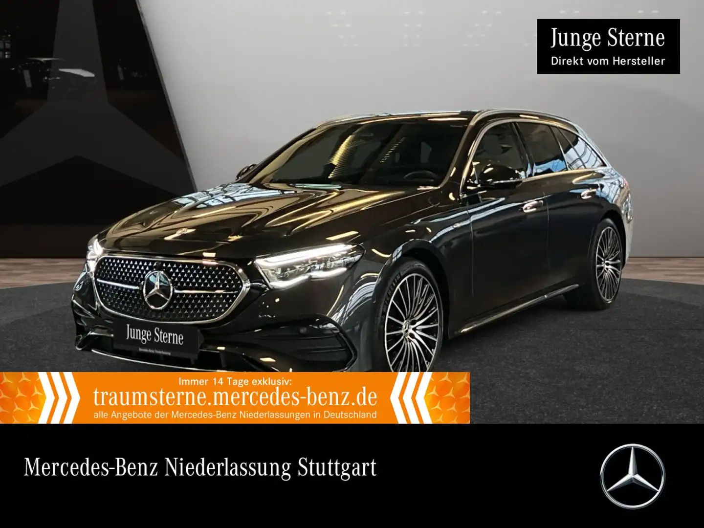 Mercedes-Benz E 300 e T Hybrid AMG 360° Airmat Burmester Distr. Grau - 1