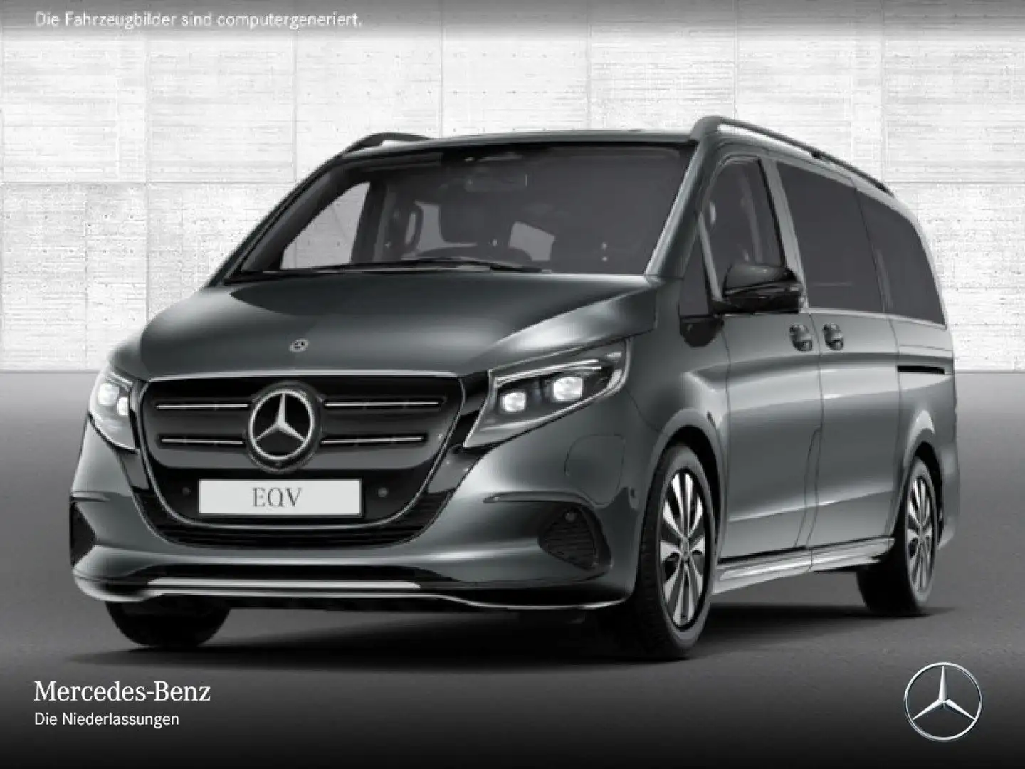 Mercedes-Benz EQV 300 AVANTGARDE+Klimaautom.+Navi+DIS+e.Türen Grigio - 2