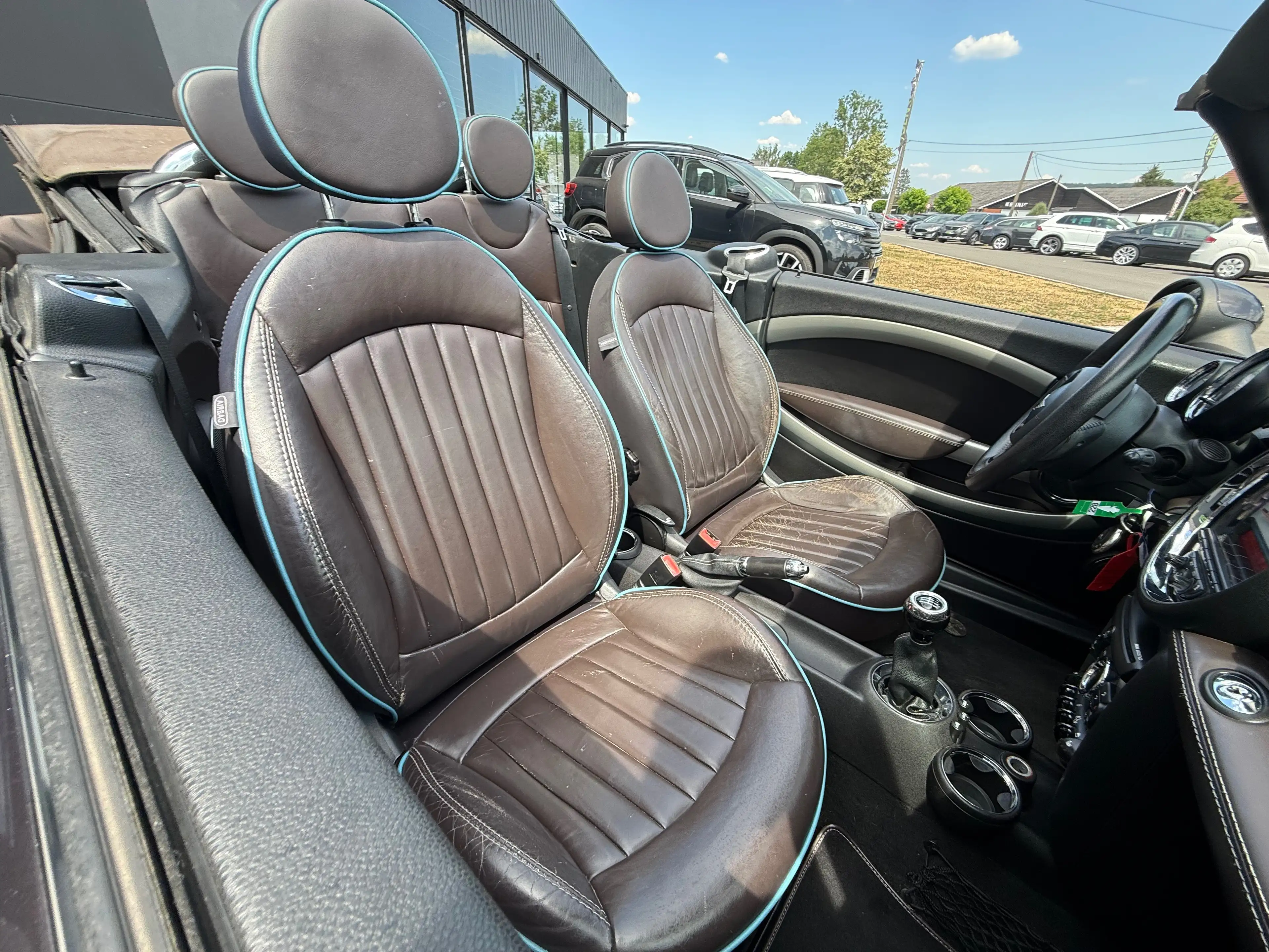 MINI Cooper Cabrio Mini Cooper Cabriolet 1.6i CRUISE,CLIM,SIÈGES CHAUFFANTS,RADARS… — photo 6