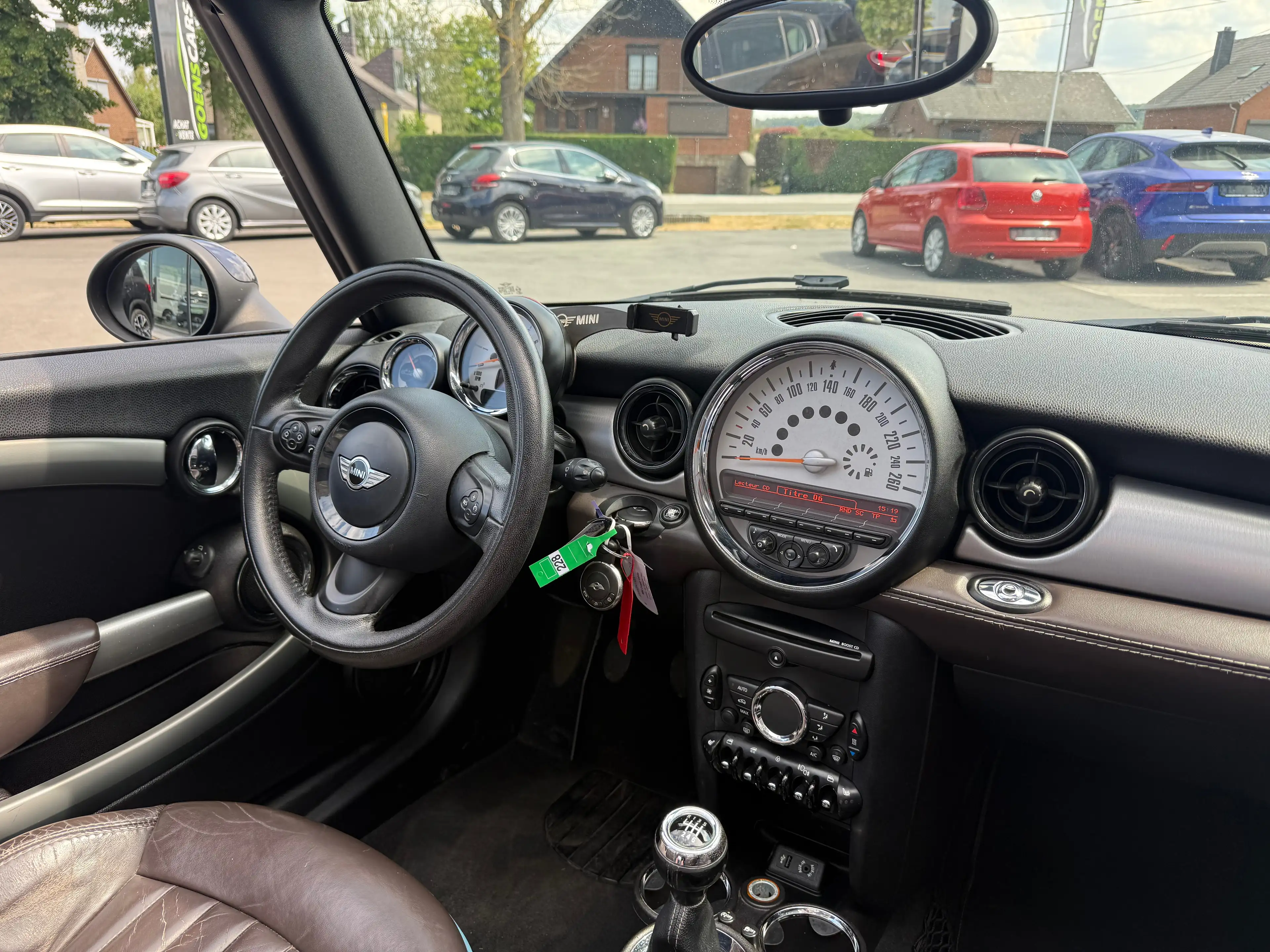 MINI Cooper Cabrio Mini Cooper Cabriolet 1.6i CRUISE,CLIM,SIÈGES CHAUFFANTS,RADARS… — photo 5