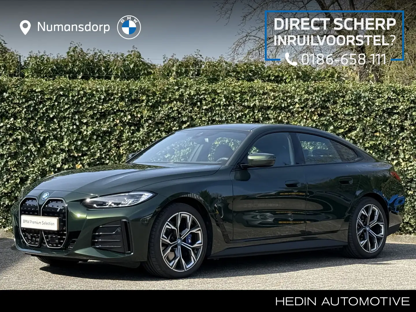 BMW i4 eDrive35 | M-Sport | 19" | Elek. stoelverst. | Stu Groen - 1