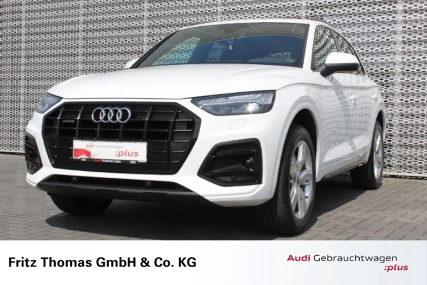 Audi Q5 40 TDI quattro advanced MLED Pano Navi Klima Navi Weiß - 1