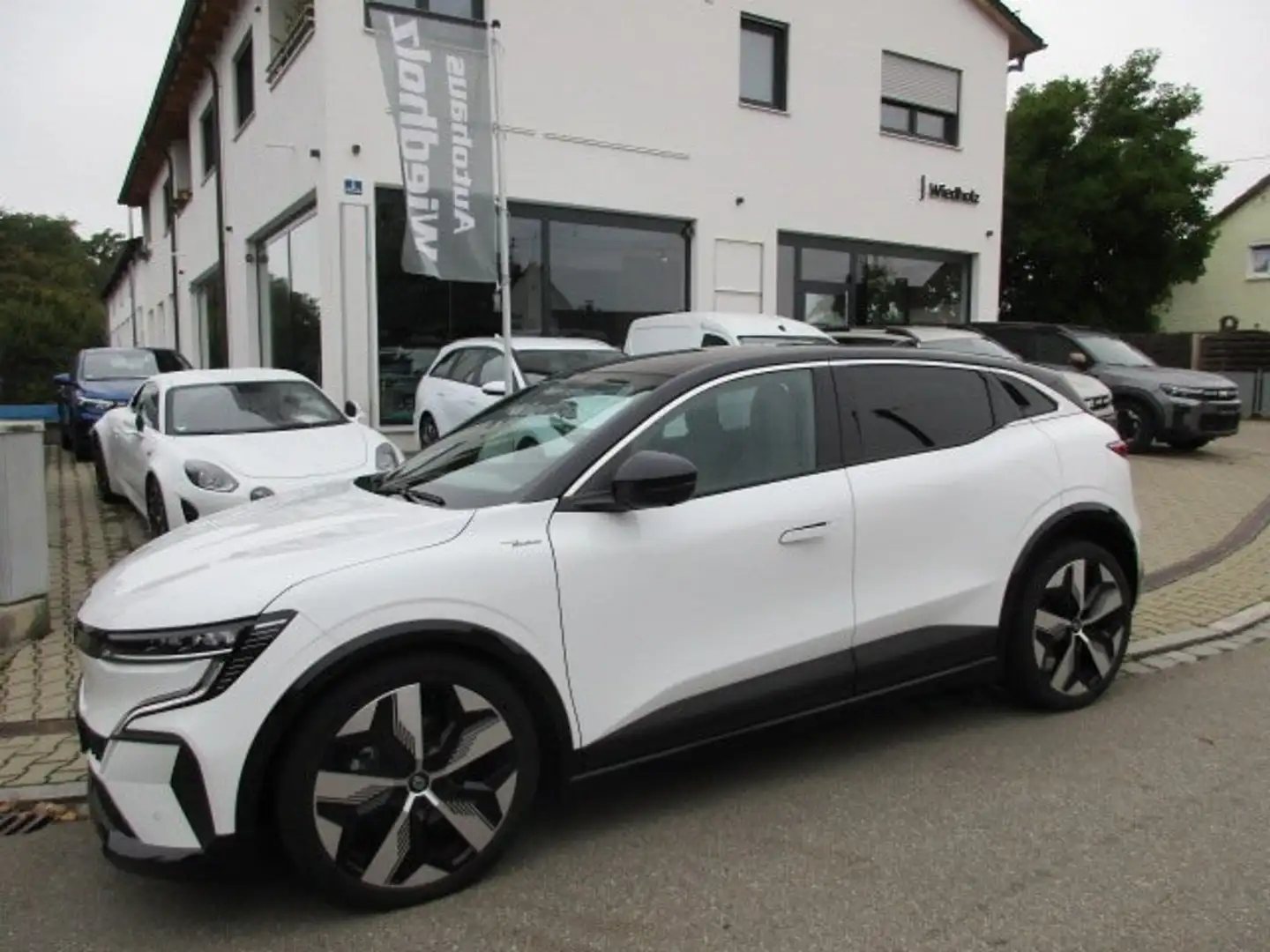 Renault Megane Techno E-Tech EV 60 HP 220 Navi Kamera Sitzh Top ! Weiß - 1