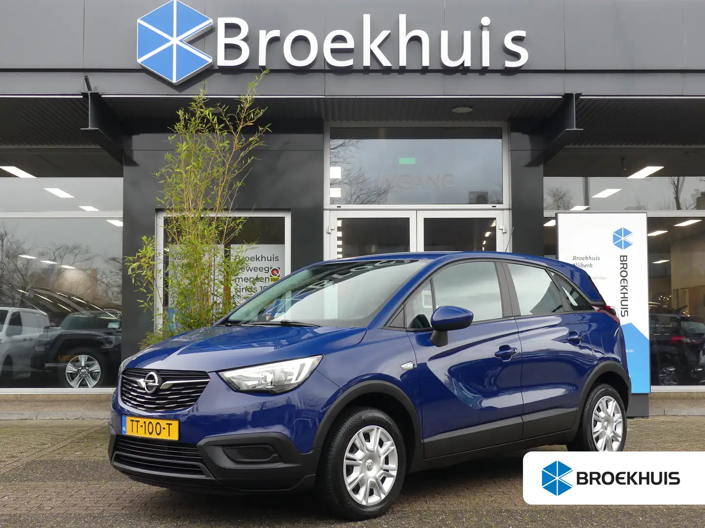 Opel Crossland X 1.2 Turbo 110PK Edition | TREKHAAK | AIRCO | CRUIS Blauw - 1